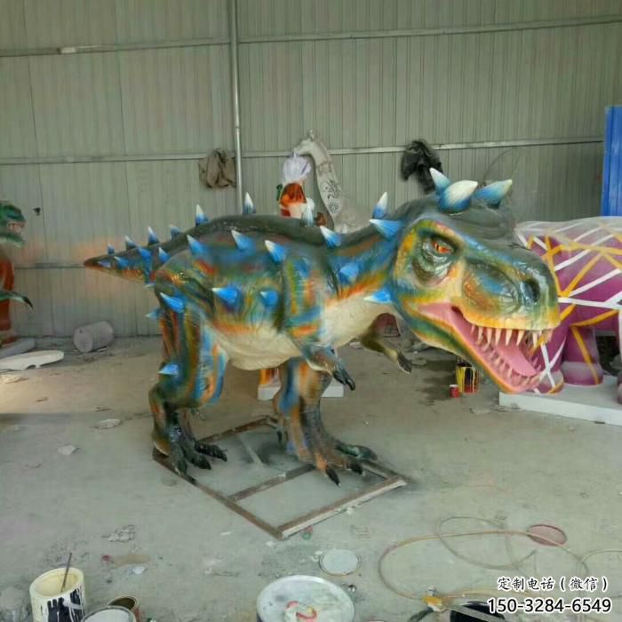 玻璃钢广场恐龙雕塑 公园仿真雕塑 抽象摆件 玻璃钢广场恐龙雕塑 公园仿真雕塑 抽象摆件
