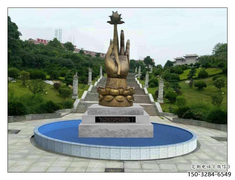 手拈花雕塑生产,城市装饰,不锈钢手拈花雕塑选定 手拈花雕塑生产,城市装饰,不锈钢手拈花雕塑选定