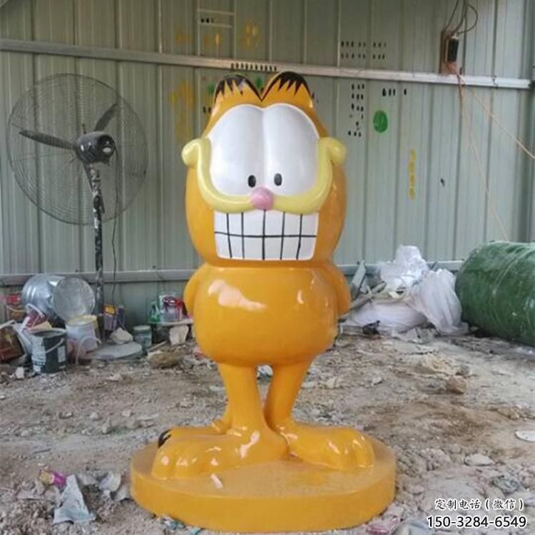 景观唐老鸭雕塑 剪影卡通雕塑 商业街动漫雕塑