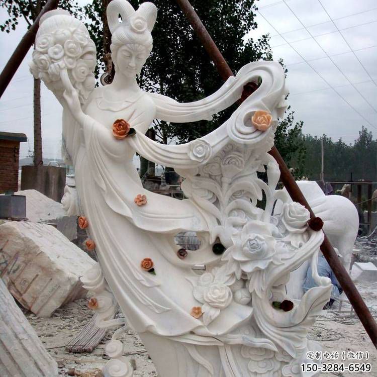 龙岩公园天女散花雕塑