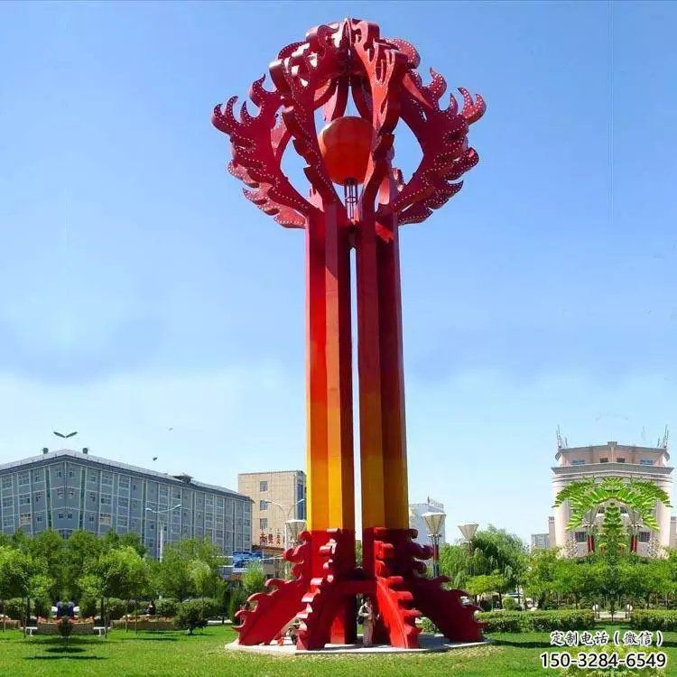 江门街道精神堡垒雕塑