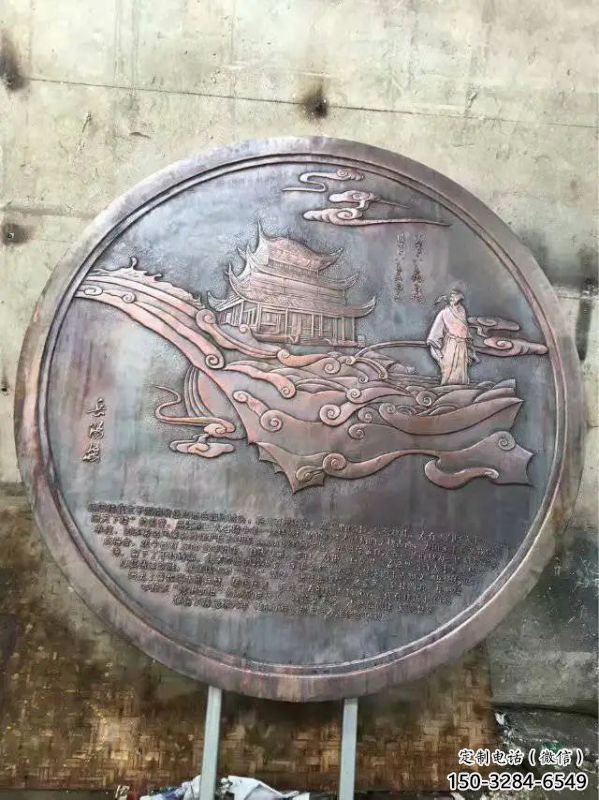万宁纯铜浮雕专供，城堡雕塑，城堡浮雕生产厂家