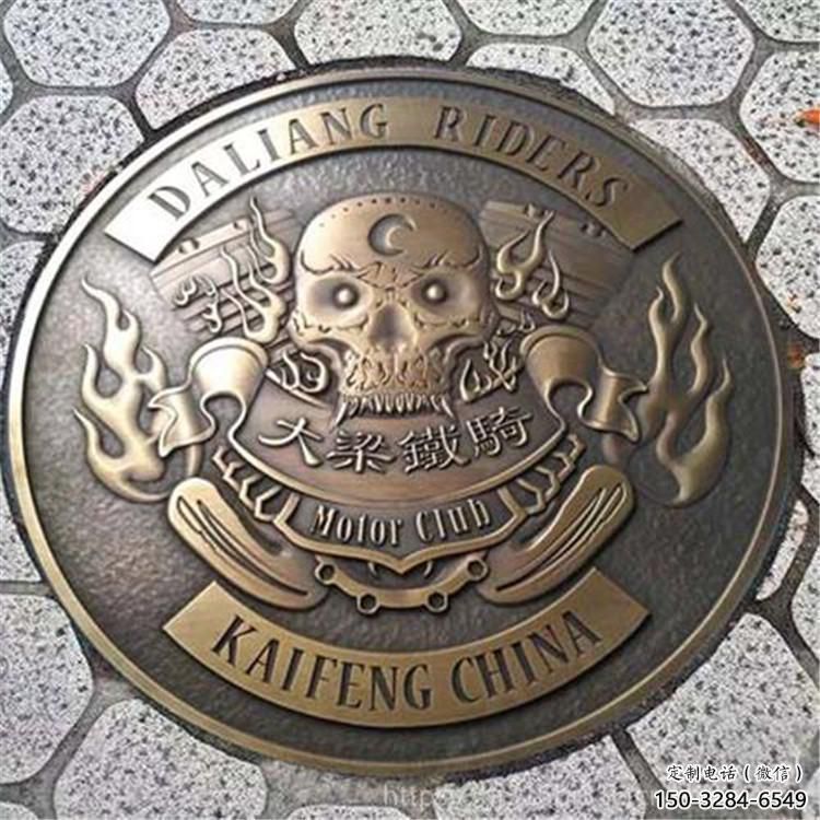 盐城铸造校徽雕塑