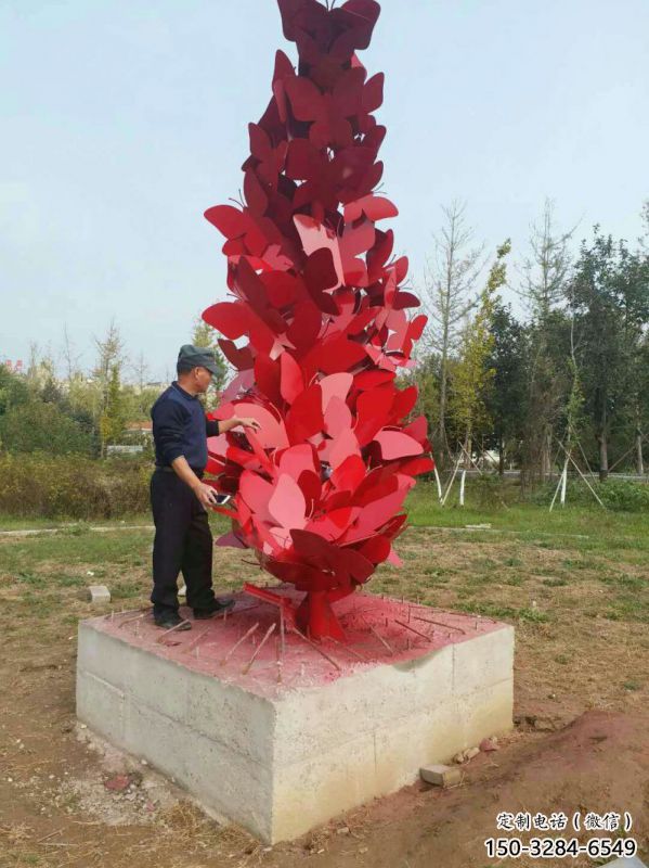 大同公园花环雕塑