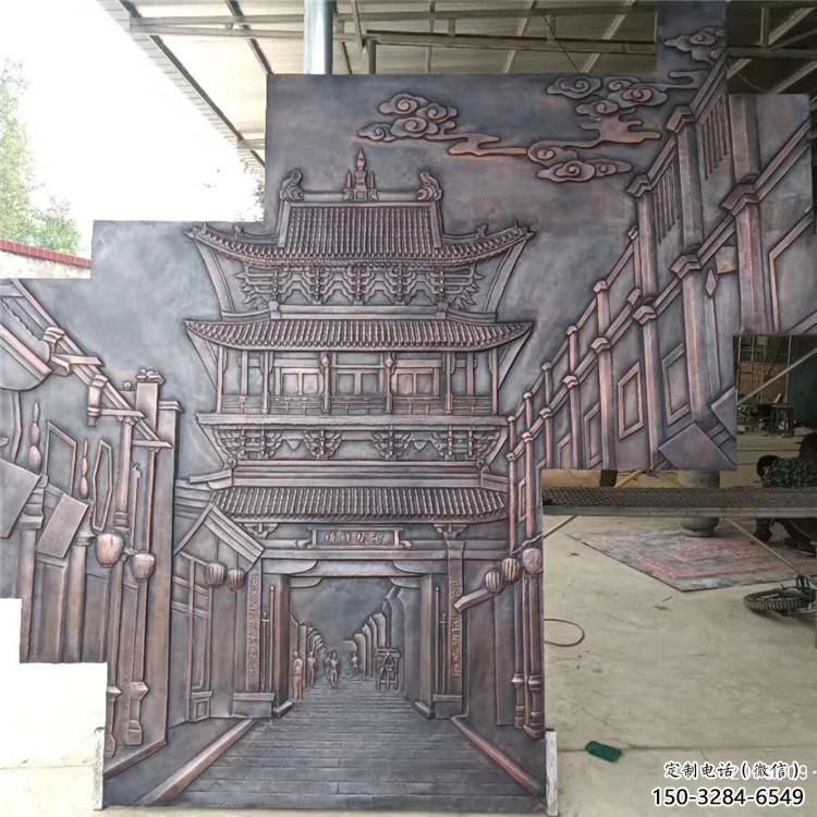 雅安地产浮雕供求，景区案例，景观锻铜浮雕厂家精选