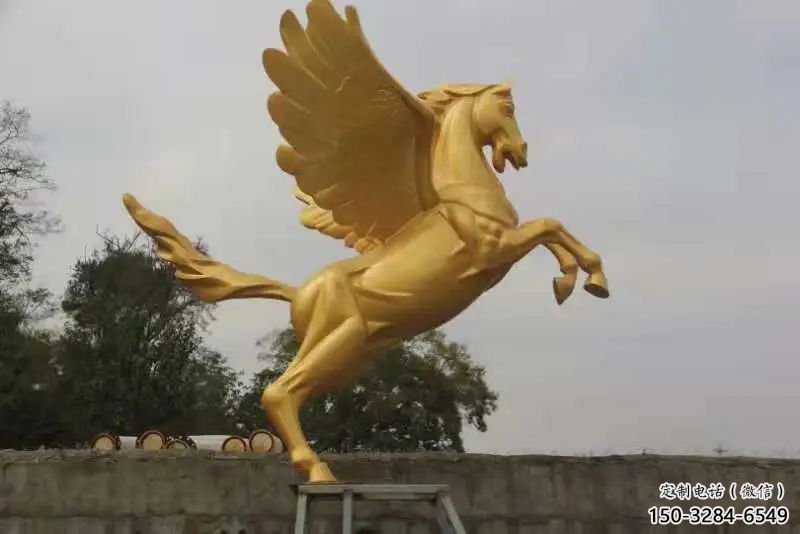 眉山园林金马雕塑